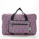 XX _ Eco Chic - Foldable Holdall (weekendtas) - D04PP - Purple - Ditsy