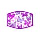 Mondkapje - Kind - Butterflies Purple