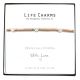 Life Charms - EFYENCOO4RG - Bracelet Rose Gold with silver heart