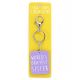 Keyring - I saw this & I thougth of You - Worlds OKAYEST Sister 
