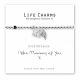 480207 - Life Charms - LC007BW - Just because - Thinking of You