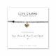 480214 - Life Charms - LC014BW - Just because - You have a Heart of Gold
