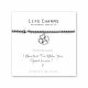 480246- Life Charms - LC046BW - Just because - Good Luck