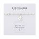 480282 Life Charms - LC082BW - Just because - You are my missing Piece