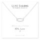 482007 - Life Charms - YY07SIL - Necklace Silver CZ Oval 