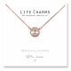 480508 - Life Charms - YY08 - Necklace Rose Gold CZ Tree of Life