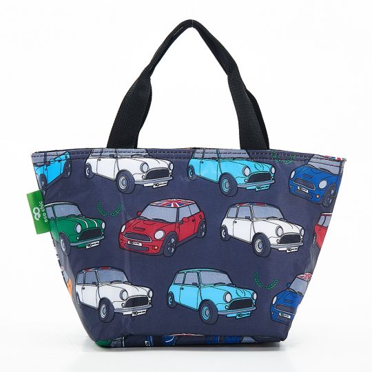 Eco Chic - Cool Lunch Bag - C01GY - Grey - Mini Car
