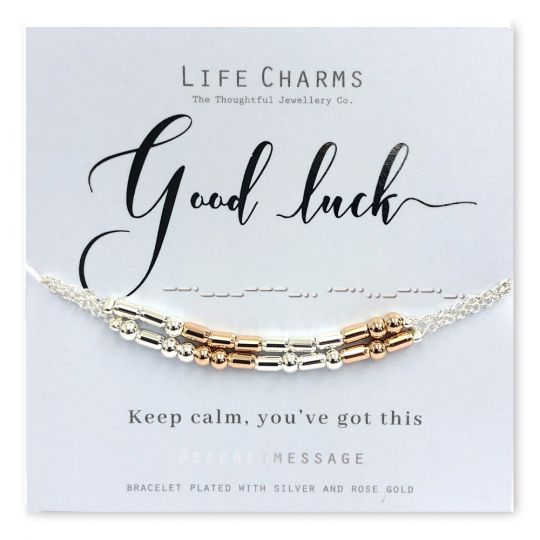 Life Charms - SM10 - armband Secret Message - Good Luck
