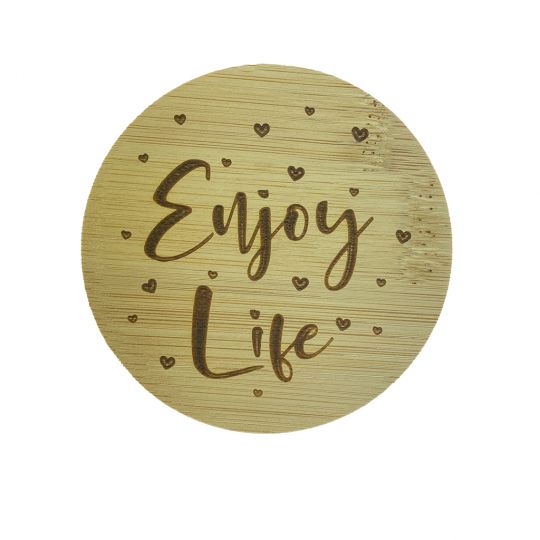 Bamboe deksel - Enjoy Life