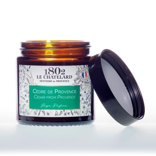 LC1802 - Candle Scented - BAUT-129 - Cedar from Provence - 80 gram