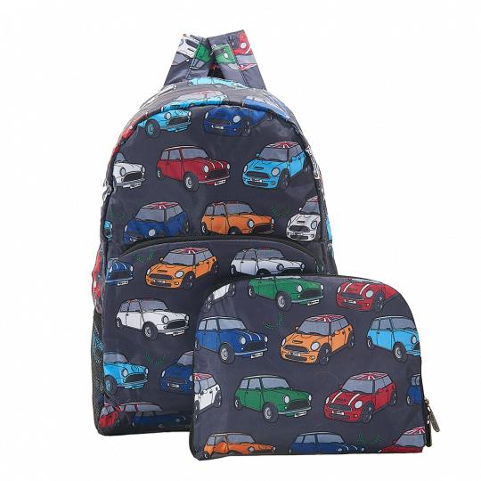 Eco Chic - Backpack - B01GY- Grey - Mini Car 