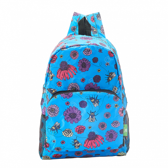 XX _ Eco Chic - Backpack - B02BU - Blue - Bee2  