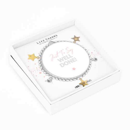 Life Charms - BC002 - Be Charming armband - Well done