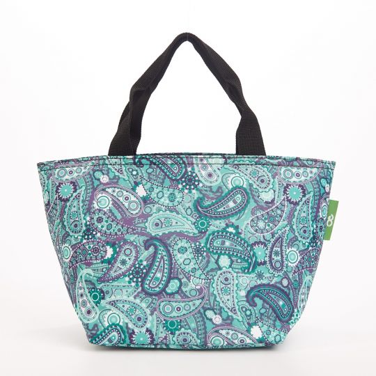 Eco Chic - Cool Lunch Bag - C35GN - Green - Paisley*   