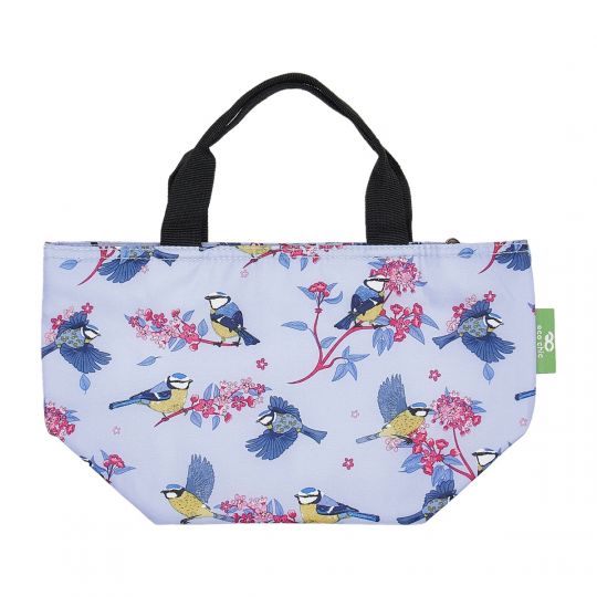 Eco Chic - Cool Lunch Bag - C56LC - Lilac - Blue Tits - NIEUW