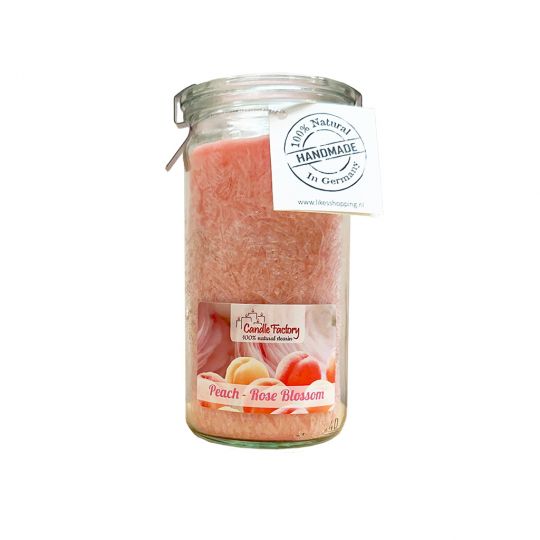 Candle Factory - Mini Jumbo - Kaars - Peach-Rose Blossom