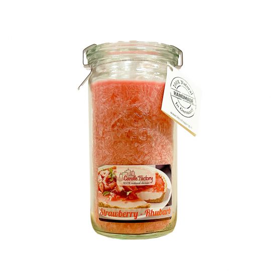 Candle Factory - Mini Jumbo - Kaars - Strawberry-Rhubarb