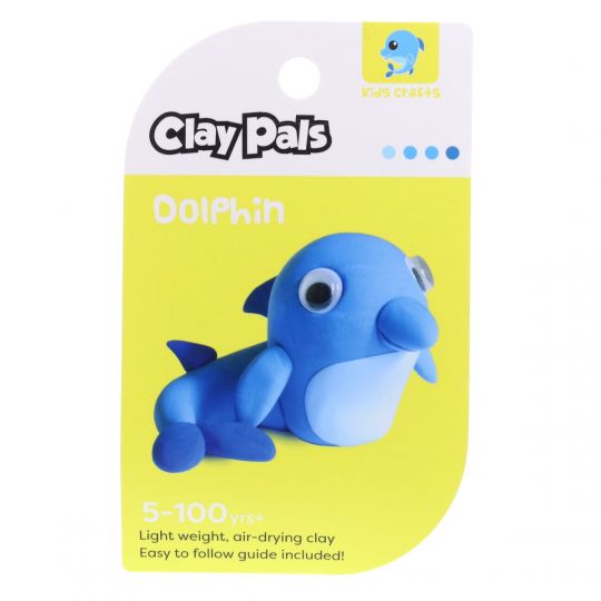 Clay Pals kleisetje - Dolphin (dolfijn) 