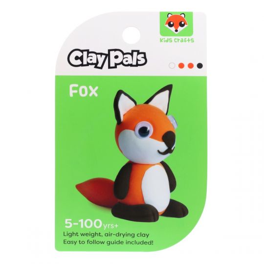 Clay Pals kleisetje - Fox (vos)