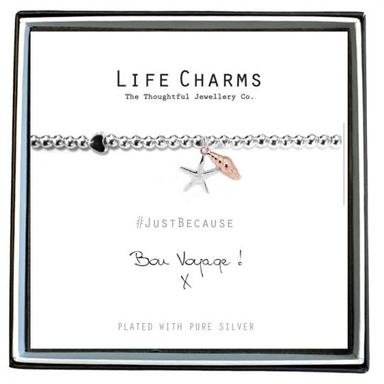 480219 - Life Charms - LC019BW - Just because - Bon Voyage
