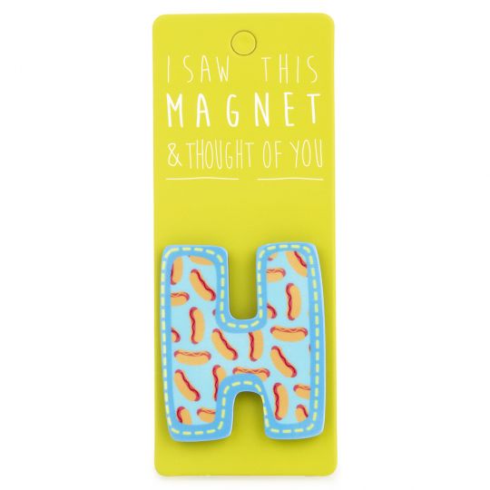 I saw this Magnet and .... - MA028 - Letter H