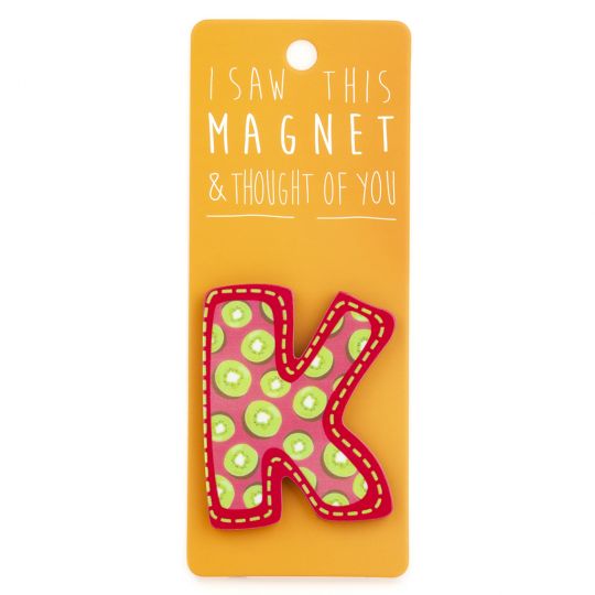I saw this Magnet and .... - MA031 - Letter K