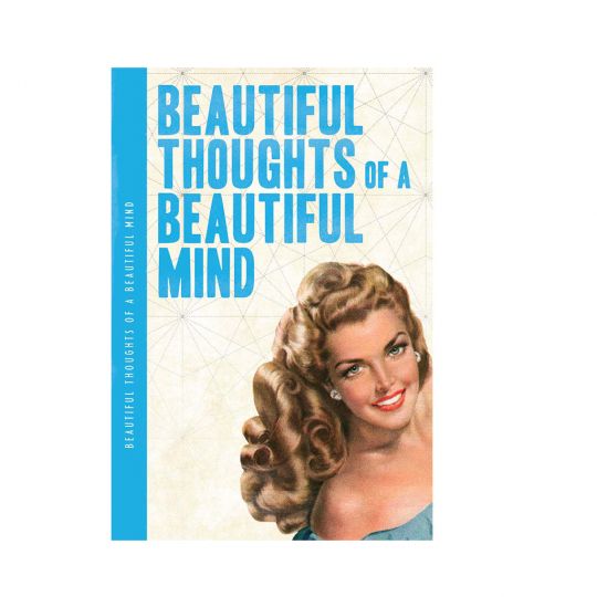 Notebook XL - Beautiful Thoughts of a Beautiful Mind