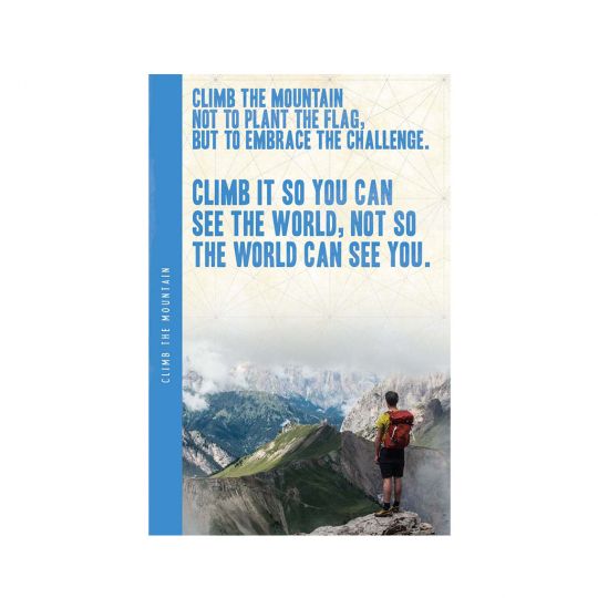 Notebook XL - Climb the Mountain