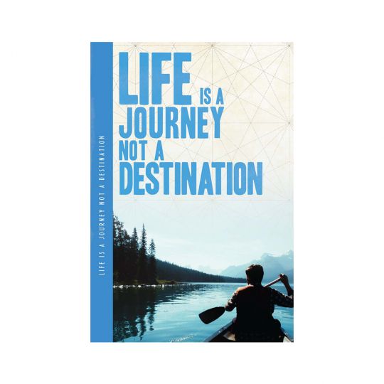 Notebook XL - Life is a journey......