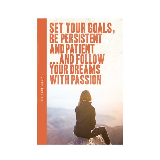 Notebook XL - Set your goals