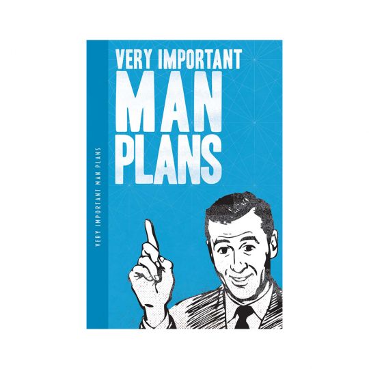 Notebook XL - Man Plans
