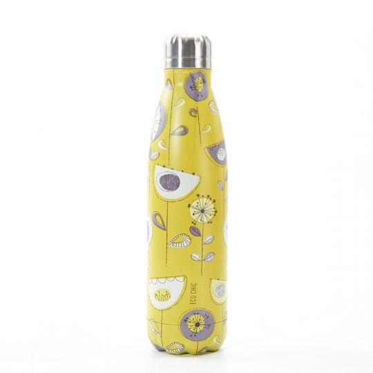 Eco Chic - The Bottle Thermosfles - T01 - 1950's Floral 