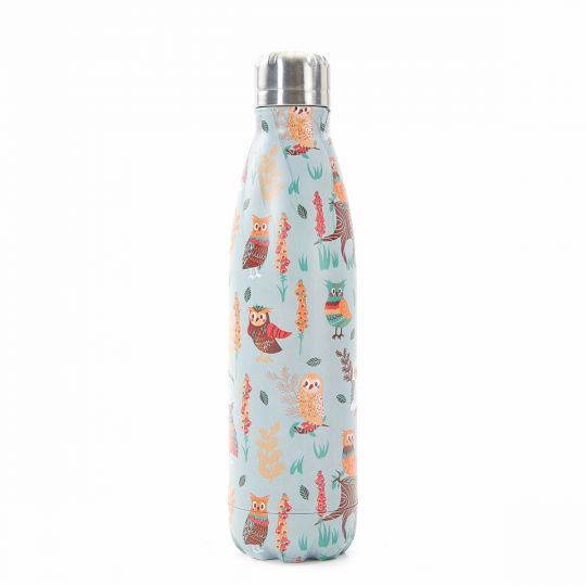 Eco Chic - Thermal Bottle (thermosfles)  - T12 -  Blue - Owl