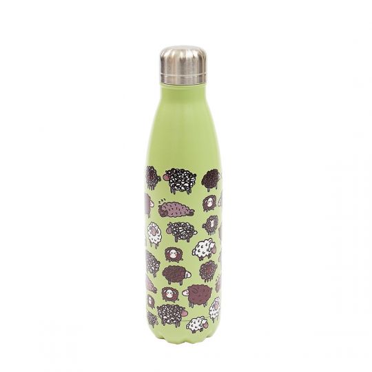 Eco Chic - Thermal Bottle (thermosfles) - T28 - Green - Cute Sheep 
