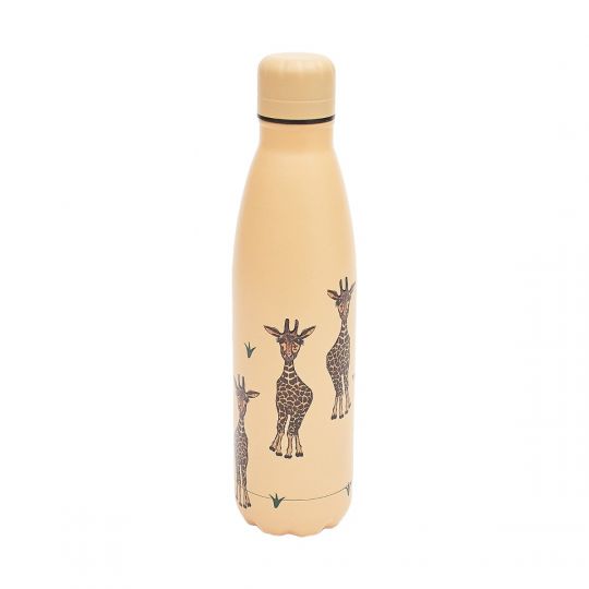 Eco Chic - Thermal Bottle (thermosfles) - T37 - Beige Giraffes NIEUW